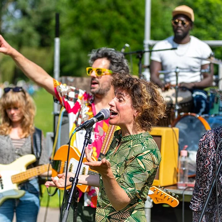 AfroGrooves performing live